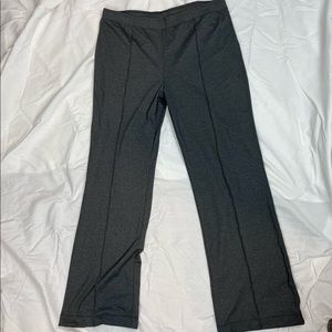BYLYSE Spenard boot cut yoga pants high waist dark grey 1X